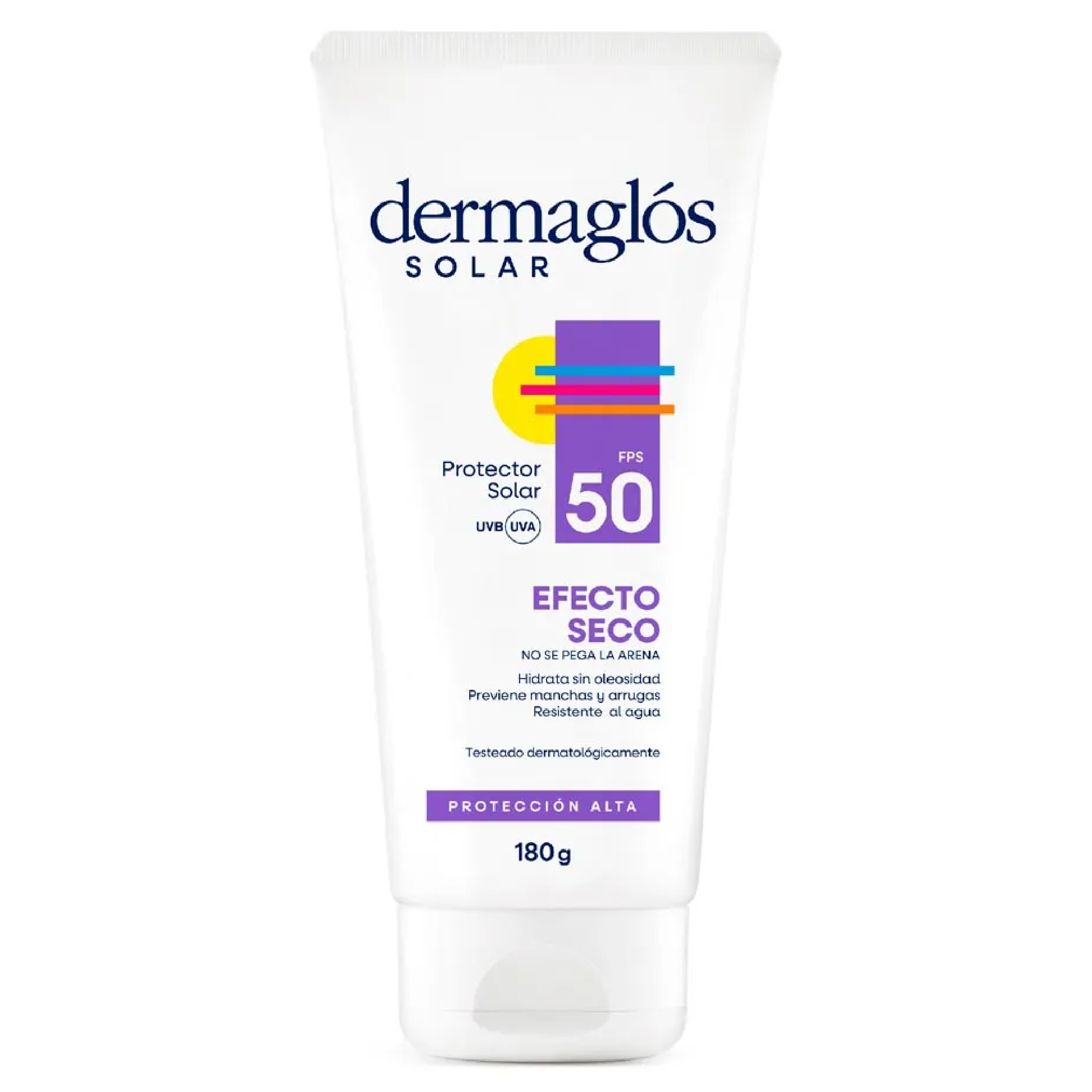 DERMAGLOS PROTECTOR SOLAR EFECTO SECO F50 X 180 GR.